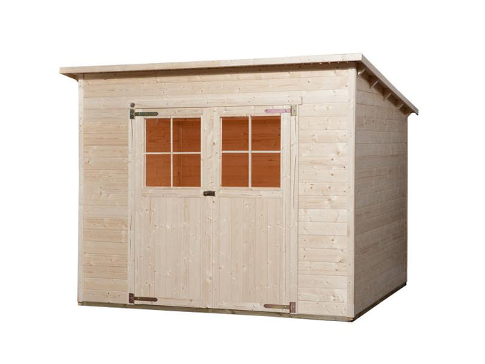 Weka Gartenhaus 325 Größe 4 natur