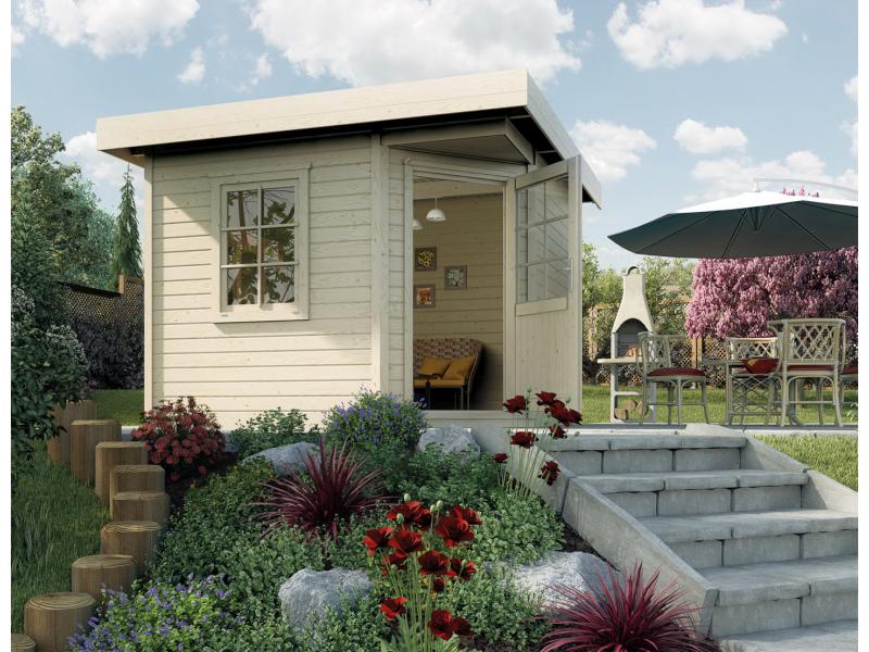 Weka Gartenhaus 5-Eck-Haus 213 Gr 2 natur