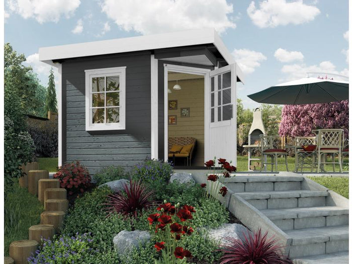 Weka Gartenhaus 5-Eck-Haus 213 Gr 2 anthrazit