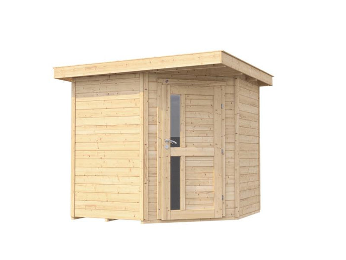 Weka Gartenhaus 5-Eck-Haus 229 A Gr 1 natur