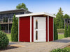 Weka Gartenhaus 5-Eck-Haus 229 A Gr 1 schwedenrot