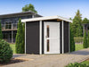 Weka Gartenhaus 5-Eck-Haus 229 A Gr 1 anthrazit