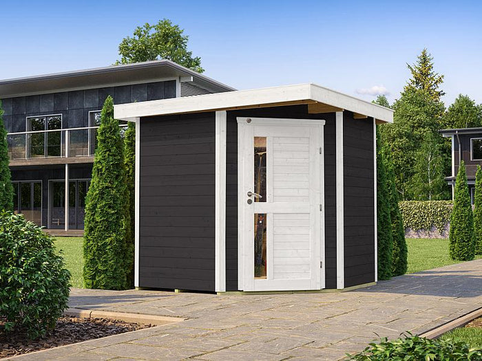Weka Gartenhaus 5-Eck-Haus 229 A Gr 1 anthrazit