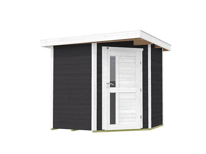 Weka Gartenhaus 5-Eck-Haus 229 A Gr 1 anthrazit