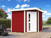 Weka Gartenhaus 5-Eck-Haus 229 A Gr 2 schwedenrot