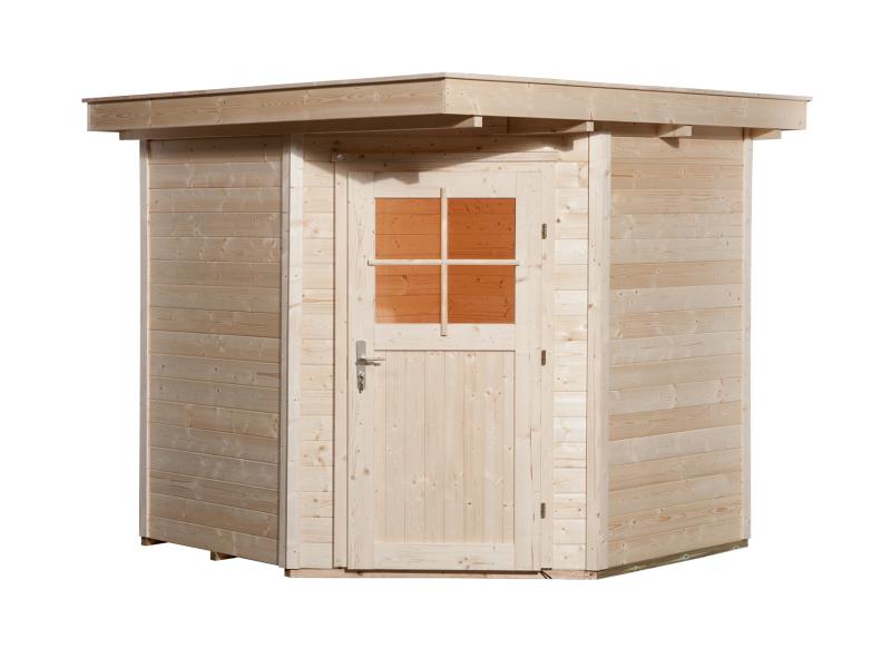 Weka Gartenhaus 5-Eck-Haus 229 Gr 1 natur