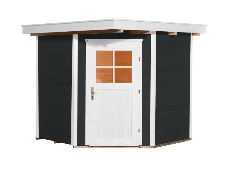 Weka Gartenhaus 5-Eck-Haus 229 Gr 1 anthrazit