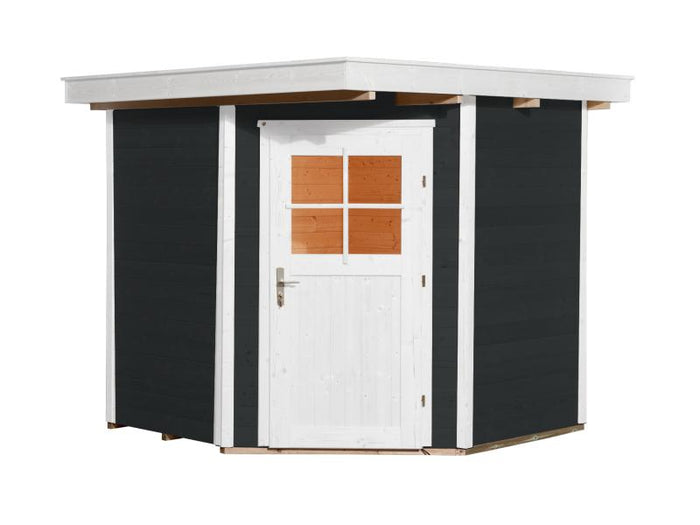 Weka Gartenhaus 5-Eck-Haus 229 Gr 2 anthrazit