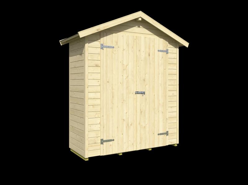 Weka Gartenhaus Mori Gr. 1.1 mit Satteldach, inkl. Fußboden