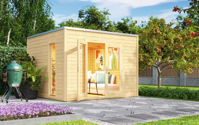 Weka Gartenhaus P 285 Gr. 1 naturbelassen 28 mm