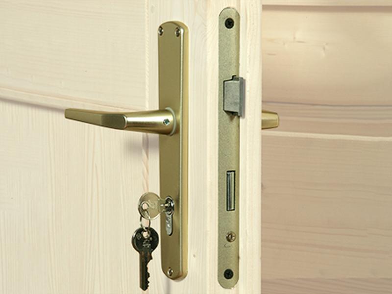 Weka Gartenhaus Schwedenhaus 410 Gr. 2 schwedenrot