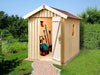 Weka Gartenhaus Schwedenhaus Größe 2 natur