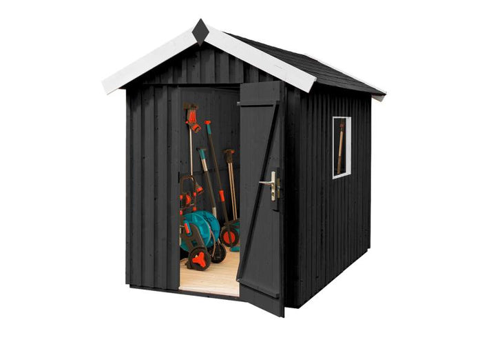 Weka Gartenhaus Schwedenhaus Größe 2 anthrazit