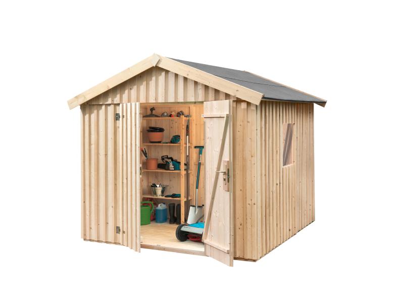 Weka Gartenhaus Schwedenhaus Größe 3 natur