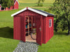Weka Gartenhaus Schwedenhaus Größe 3 schwedenrot