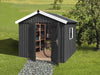 Weka Gartenhaus Schwedenhaus Größe 3 anthrazit