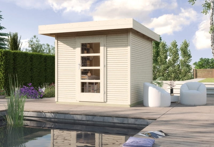 Weka Gartenhaus wekaLine 172 Größe 1 natur