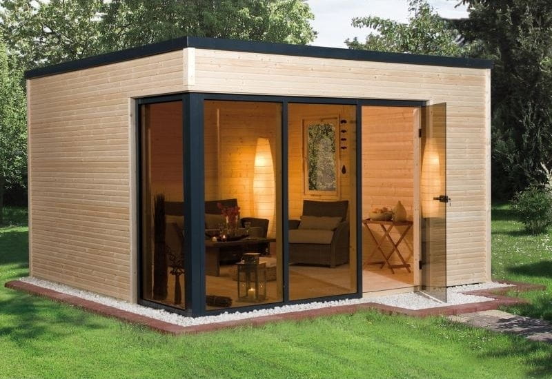 Weka Gartenhaus wekaLine 412 Größe 1 45 mm Premium