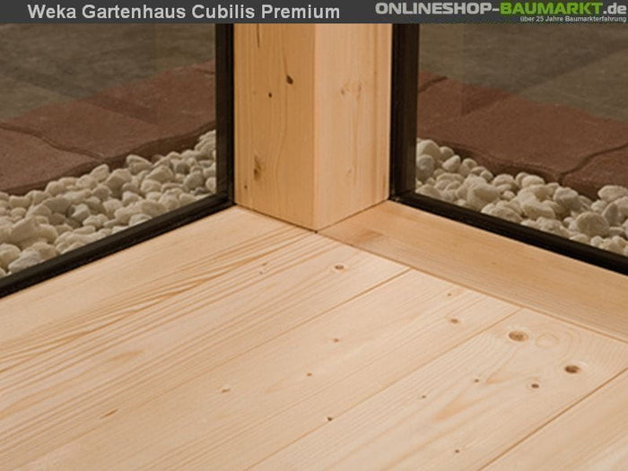 Weka Gartenhaus wekaLine 412 Größe 1 45 mm Premium