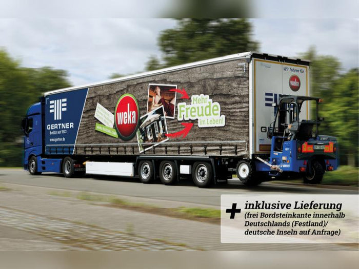 Weka Gartenhaus wekaLine 412 Größe 1 45 mm Premium