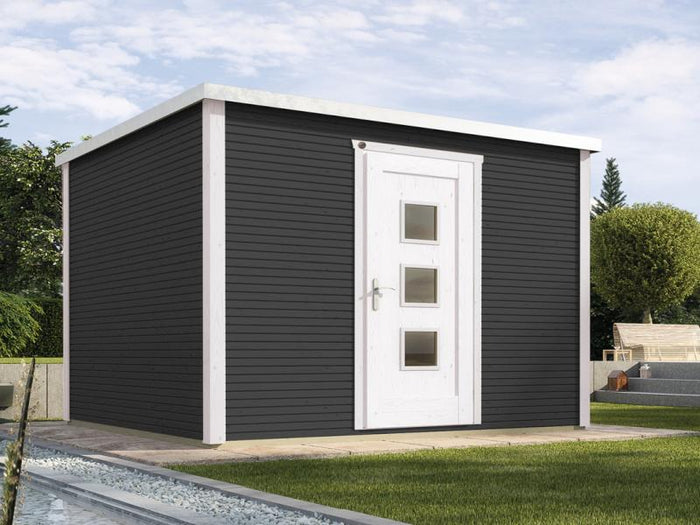 Weka Gartenhaus wekaLine 413 Gr 1 anthrazit