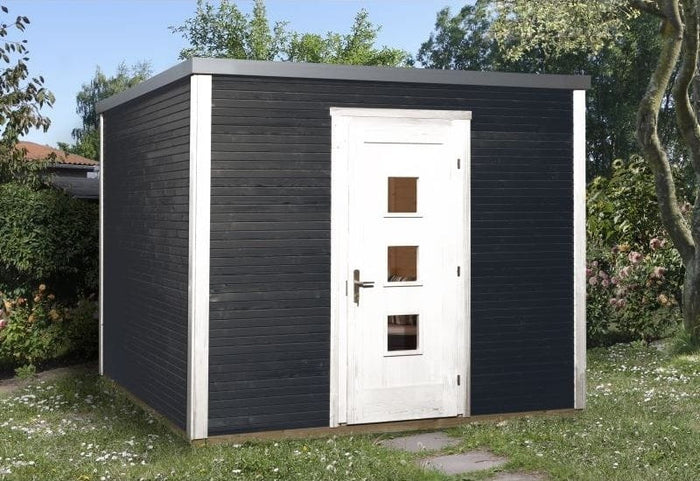 Weka Gartenhaus wekaLine 413 Gr 1 anthrazit