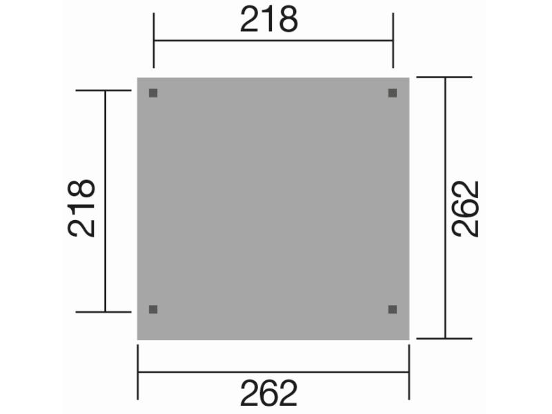 Weka Gartenlaube 657 Gr. 1