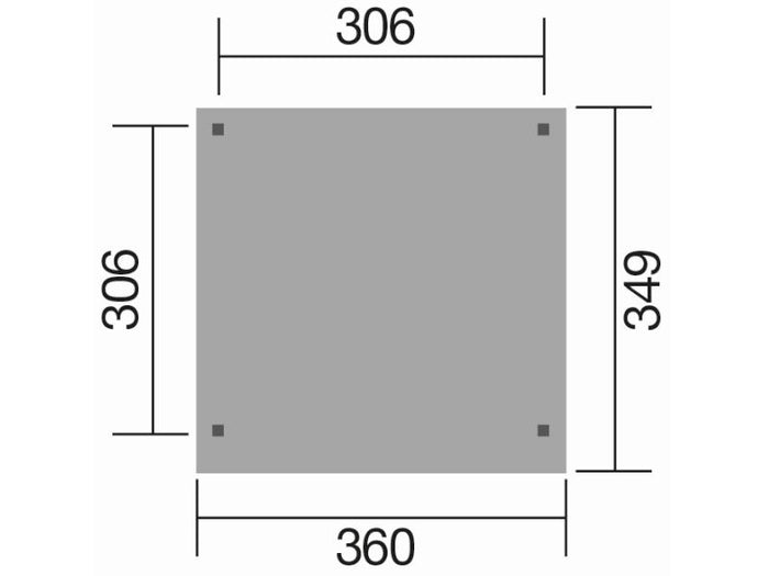 Weka Gartenlaube 657 Gr. 2