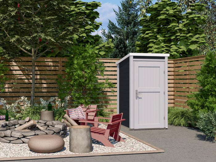 Weka Gerätehaus 367 anthrazit 19 mm