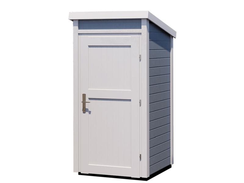 Weka Gerätehaus 367 grau 19 mm