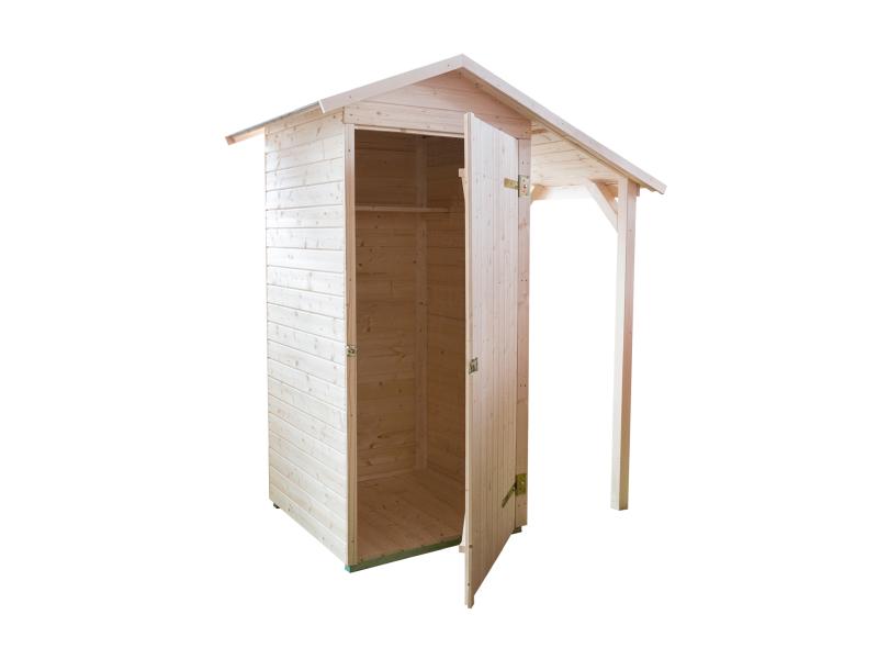 Weka Geräteschrank mit Schleppdach und Einzeltür