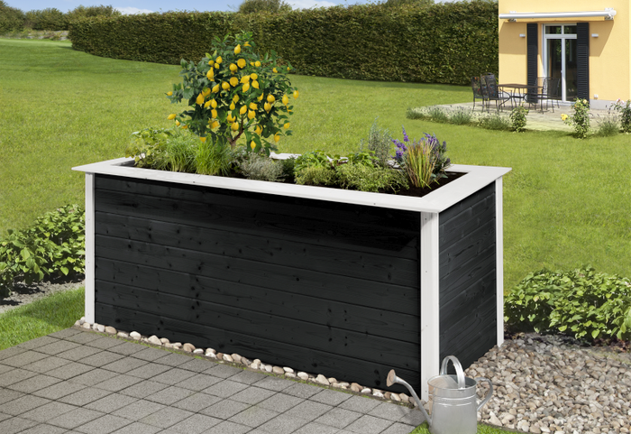 Weka Hochbeet 669 C 205 x 80 cm anthrazit
