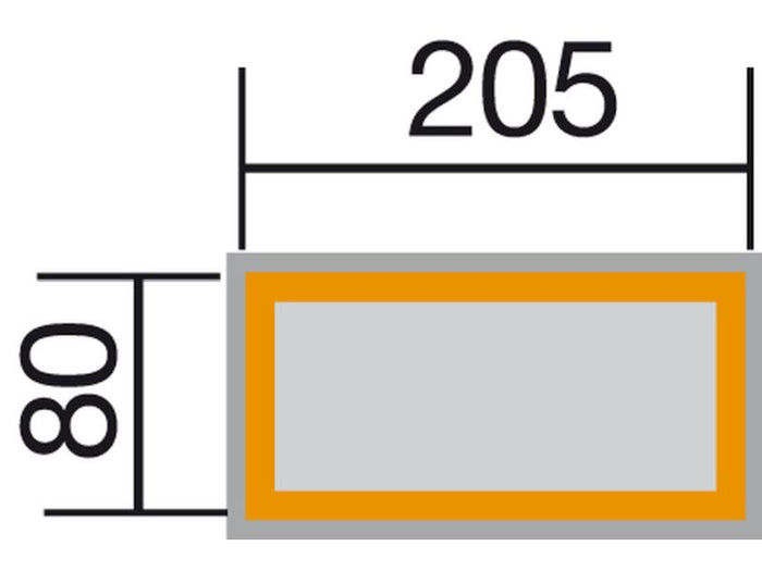 Weka Hochbeet 669 C 205 x 80 cm anthrazit