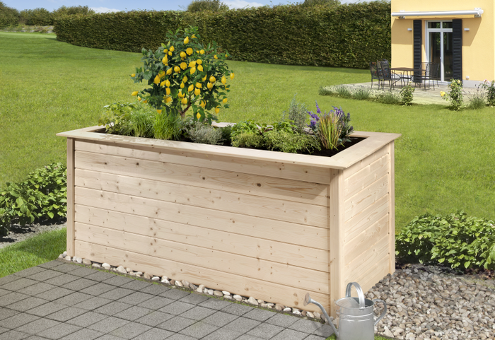 Weka Hochbeet 669 C 205 x 80 cm natur