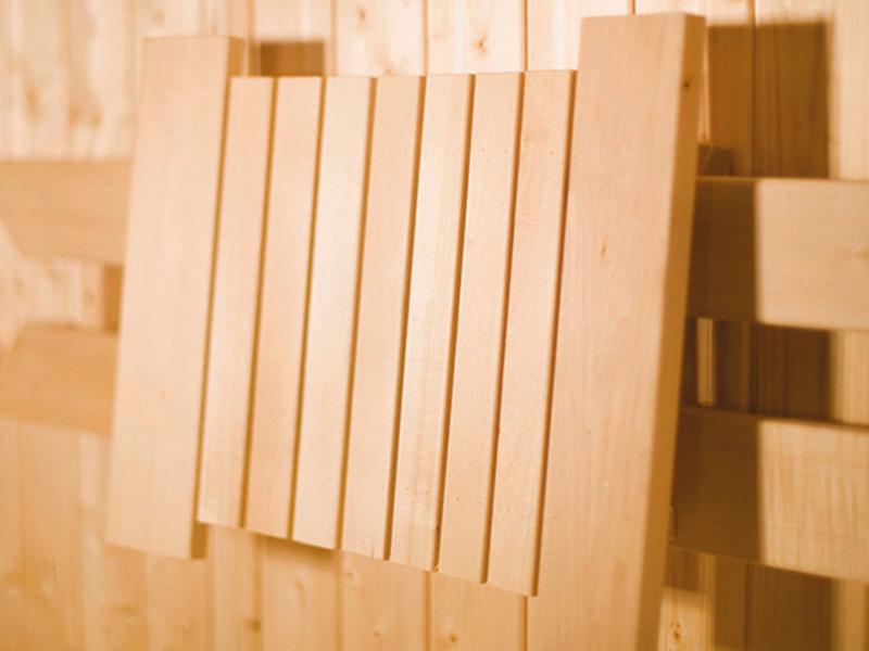 Weka Infrarot Flächenstrahler-Wärmekabine Osby Eck