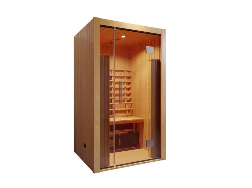 Weka Infrarotkabine Hamina 1 mit Glasfront