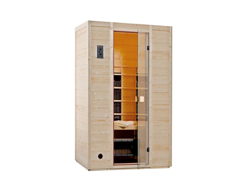 Weka Infrarotkabine Vaala 2 mit Keramikstrahlern