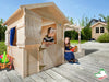 Weka Kinderspielhaus / Kinderspielplatz Tabaluga natur