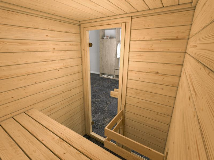 Weka Massivholzsauna 38 mm Valida 1 GT