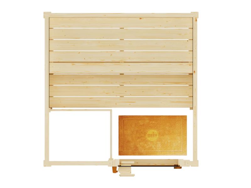 Weka Massivholzsauna 38 mm Valida 1 GT