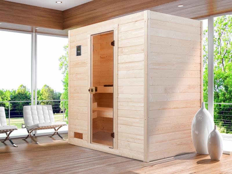 Weka Massivholzsauna 38 mm Valida 2 GT