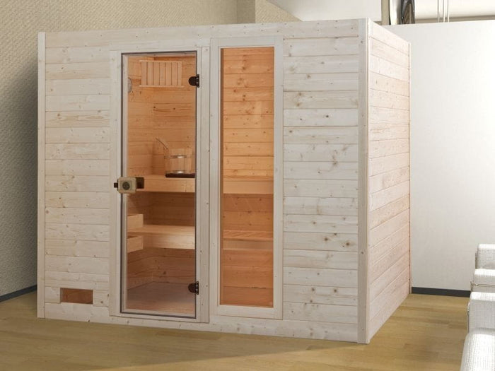 Weka Massivholzsauna 38 mm Valida 4 GTF