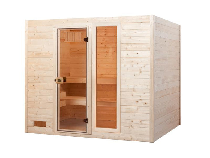 Weka Massivholzsauna 38 mm Valida 4 GTF