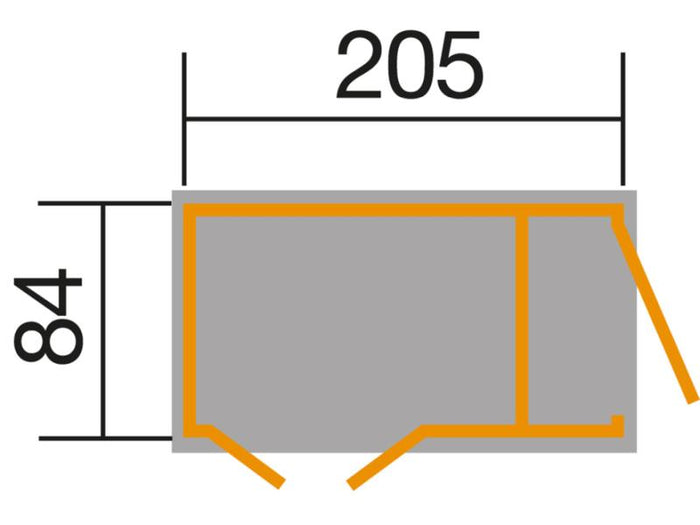 Weka Multibox anthrazit 21 mm