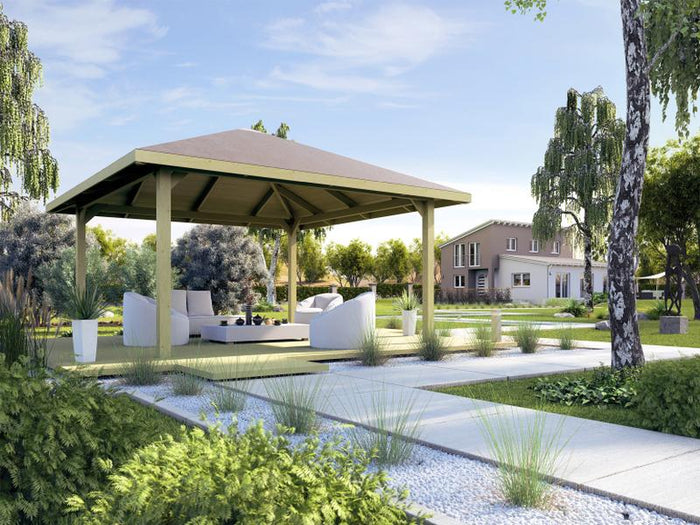 Weka Pavillon Gartenoase 651 A Größe 2