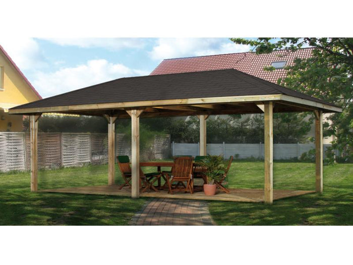 Weka Pavillon Gartenoase 651 B Größe 2