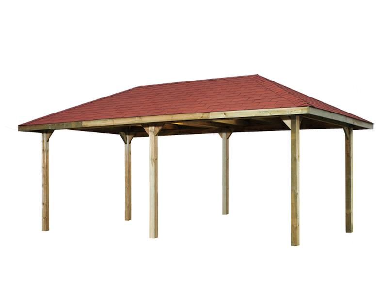 Weka Pavillon Gartenoase 651 B Größe 2 Sparset