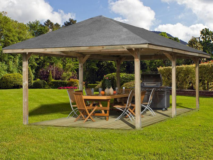 Weka Pavillon Gartenoase 651 B Größe 3