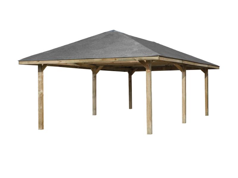 Weka Pavillon Gartenoase 651 B Größe 3