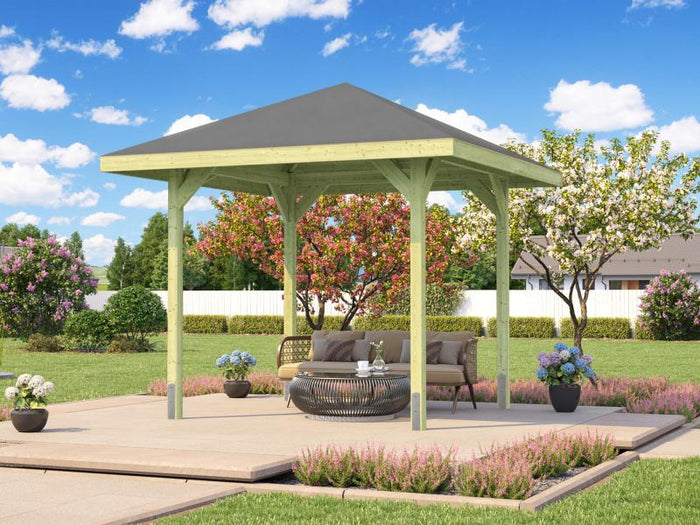 Weka Pavillon Gartenoase 651 Größe 1